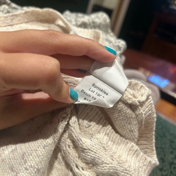 Jamie Kay Soft Cream Knit Romper - Picture 5 of 6